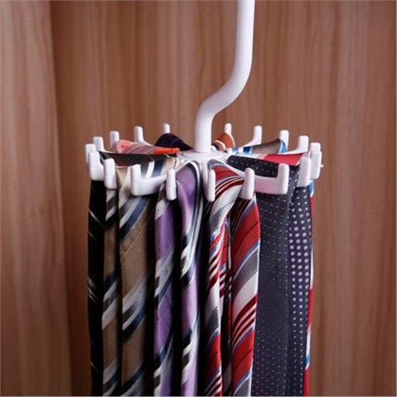 创意旋转领带架皮带丝巾架-方便您的生活