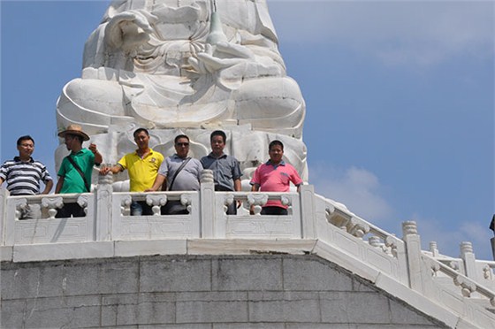 公司员工隐贤山庄旅游